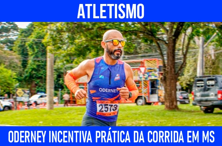 Oderney Coffacci completa maratonas e incentiva prática da corrida em MS