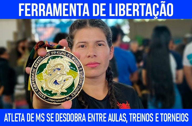 “Transformo cada desafio em semente de mudança”, diz lutadora de MS