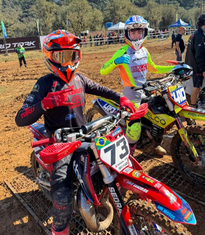 Pilotos de MS fecham participação em etapa do Brasileiro de Velocross em Campina Grande do Sul