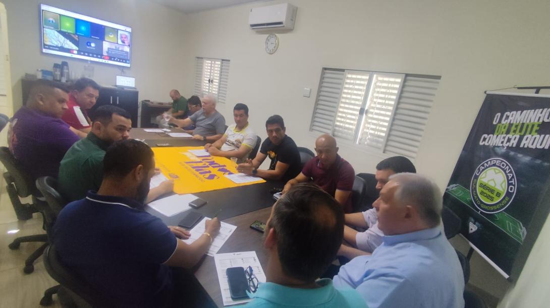 FFMS realiza reunião técnica do primeiro Campeonato Estadual Sub-11