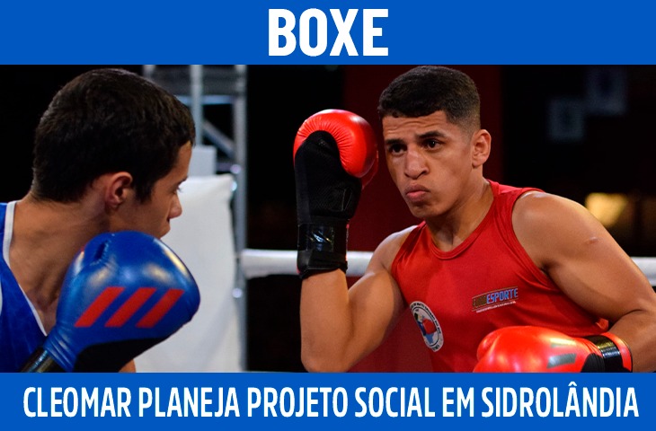 Cleomar mira transição para o boxe profissional e projeta projeto social em Sidrolândia