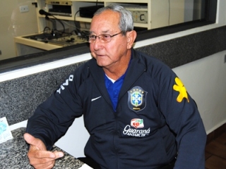 O presidente do Misto Esporte Clube, Jamiro Rodrigues de Oliveira.