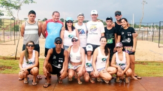 Delegação de MS que disputou torneio no Paraná