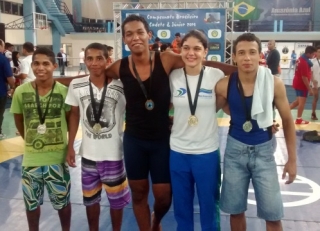 MS brilha no Campeonato Brasileiro Cadete e Júnior de Luta Olímpica
