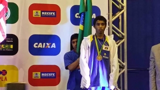 Denilson de Jesus Bruno conquistou bronze no Pan-americano