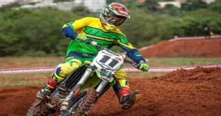 Piloto de Maracaju, Mano representou MS na MX1 do Brasileiro Pró de Motocross (Foto: Thyago Lorentz/Amaral Racing)