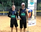 Dupla da capital conquista 2º lugar em torneio de vôlei de praia 