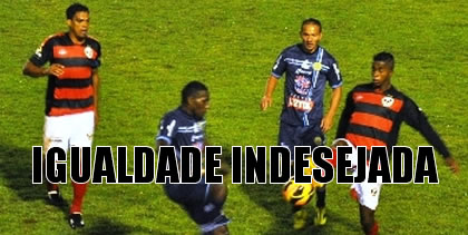 Águia empata sem gols em casa e segue fora da zona de classificação