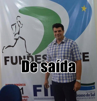 Vagner Almeida não é mais diretor da Fundesporte