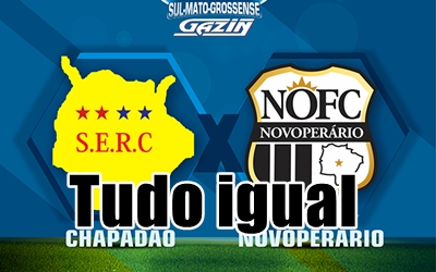 SERC e Novo ficam no empate