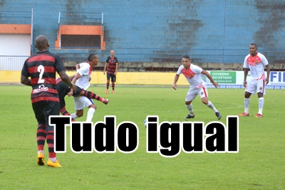 Sete empata em casa e segue pressionado