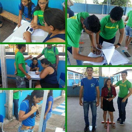 Atividade em escola estadual incentiva a prática esportiva e a alimentação saudável