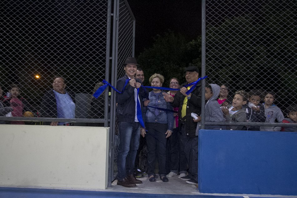 Reformada, praça esportiva oportuniza lazer e diversão para moradores do Generoso