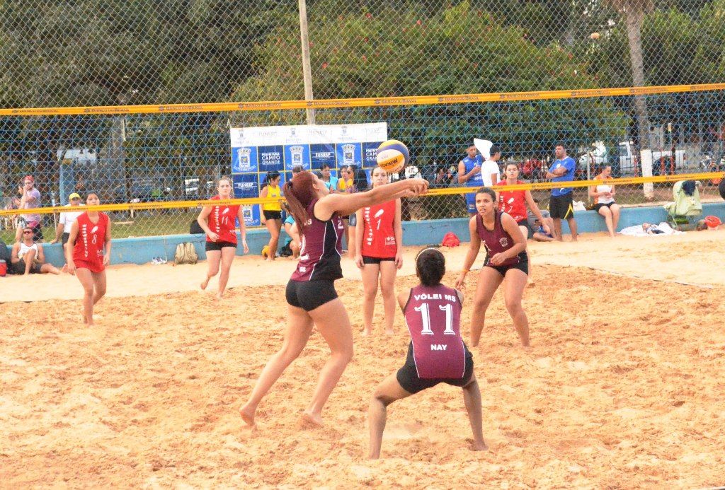 Futvôlei e vôlei de praia definem campeões nos Jogos de Areia