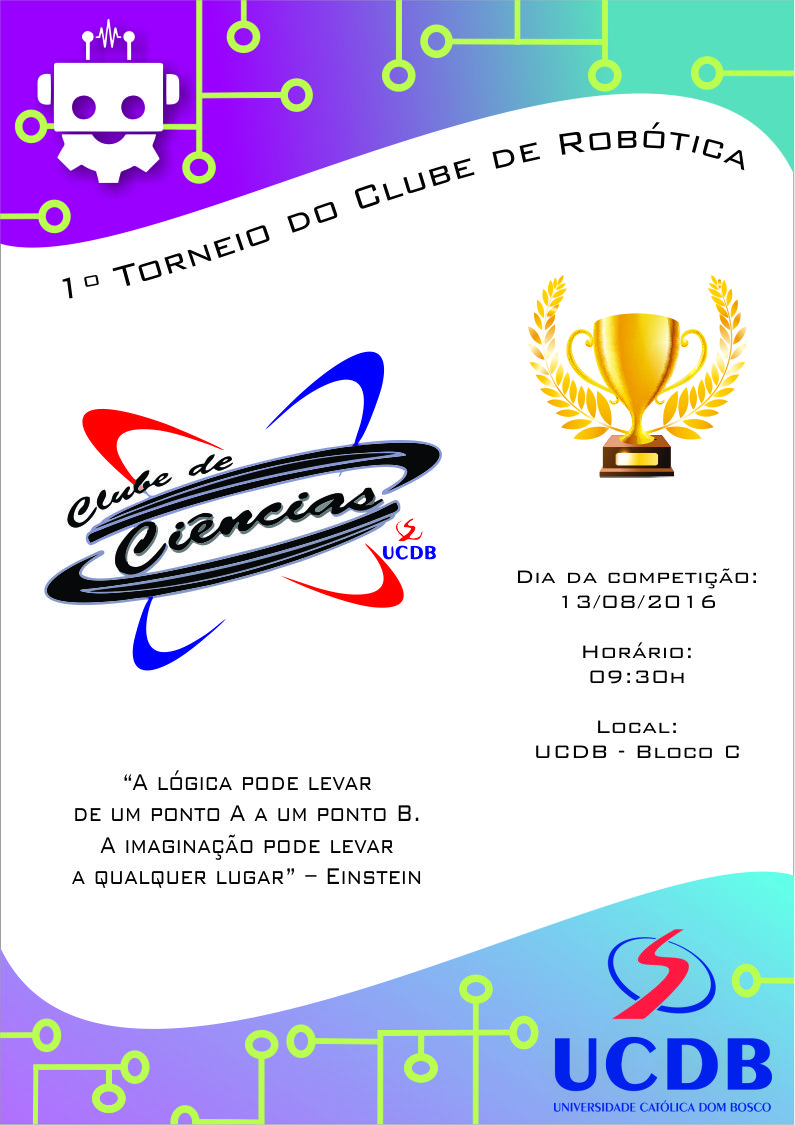 Projeto de extensão da UCDB realiza torneio de robô no sábado