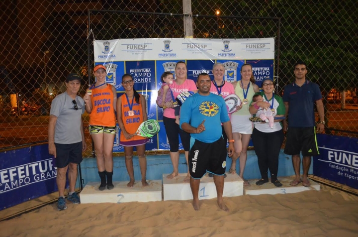 Jogos de Areia: Beach Tênis define campeões em Campo Grande