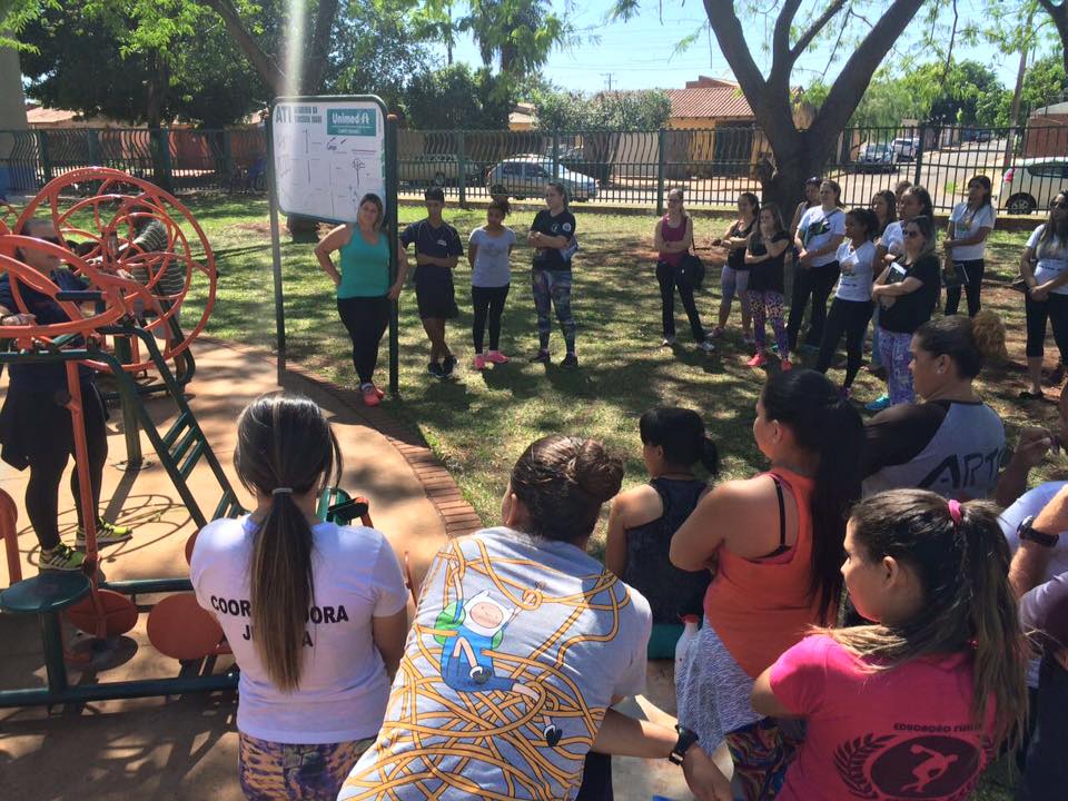 Agendes recebem capacitação de Avaliação e Academia ao Ar Livre