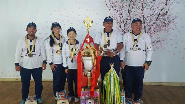 Time douradense é campeão de Gateball no PR