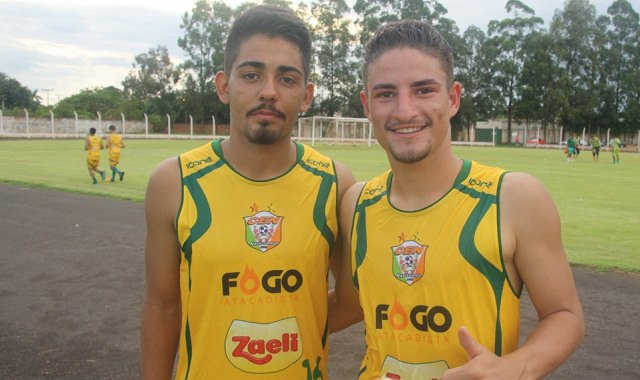 Dupla que atuou na Copa São Paulo se apresenta ao Naviraiense
