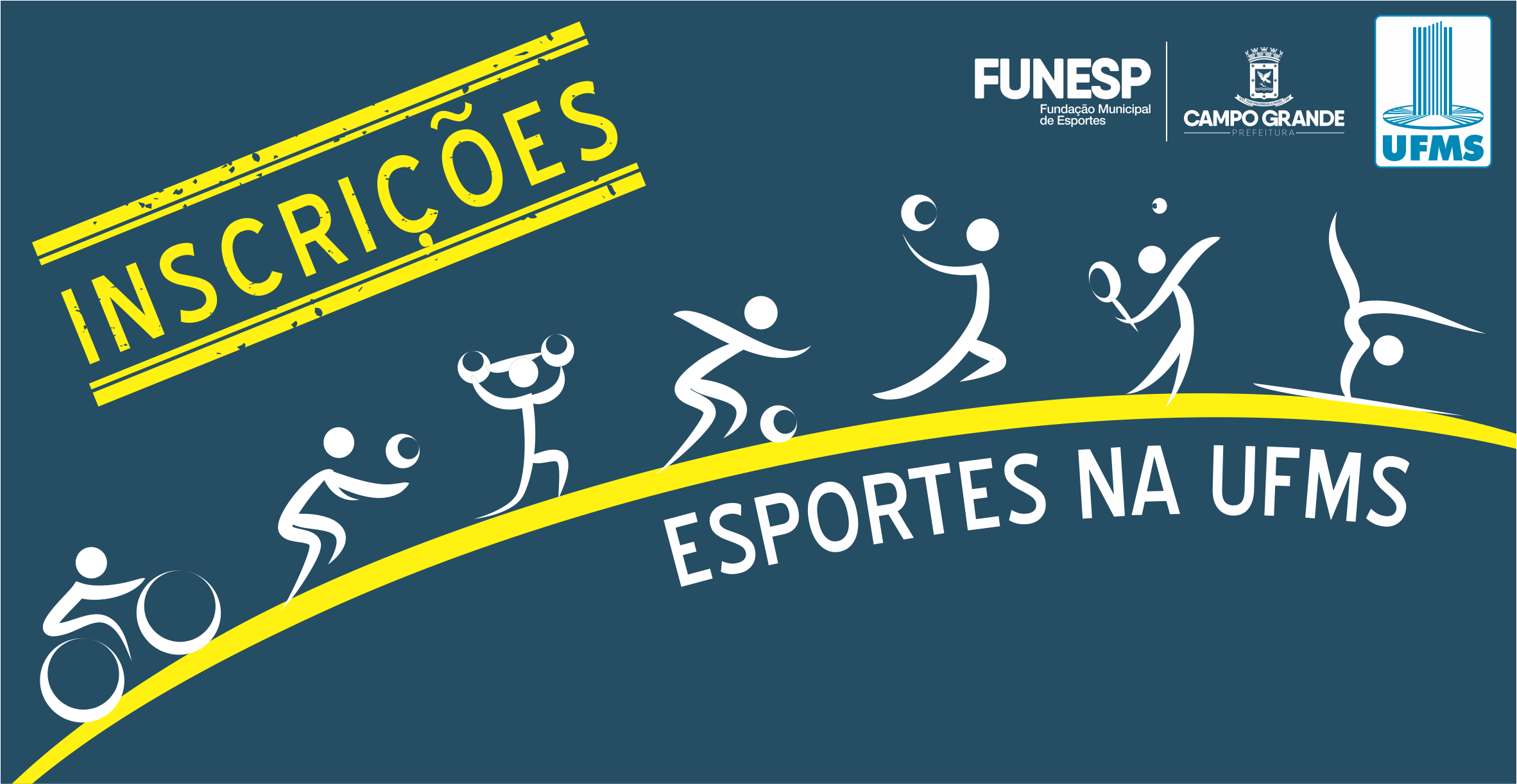 Inscrições abertas para prática de esportes e exercícios na UFMS
