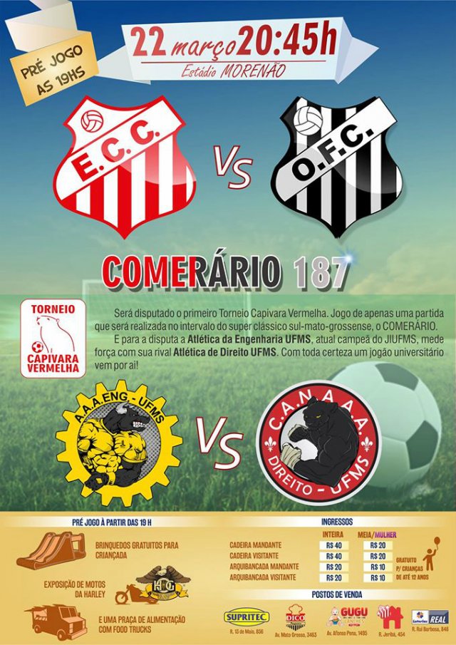 Comercial inicia venda de ingressos para clássico que pode definir vaga