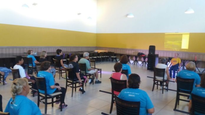 Sesc Camillo Boni realiza aulão de lançamento da Ginástica Mix para Terceira Idade