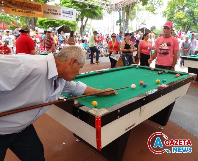 Torneio de sinuca reuniu mais de 200 participantes em Amambai