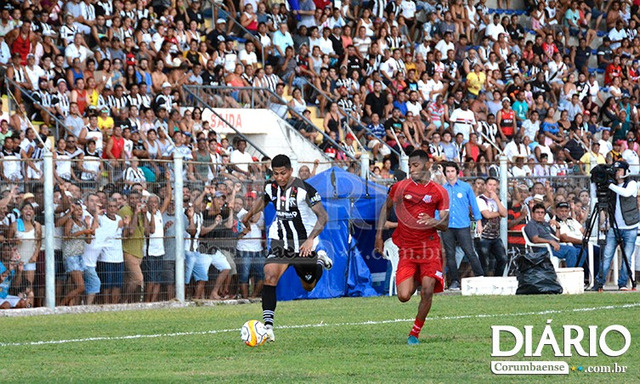 Corumbaense e Comercial terminam iguais no Arthur Marinho