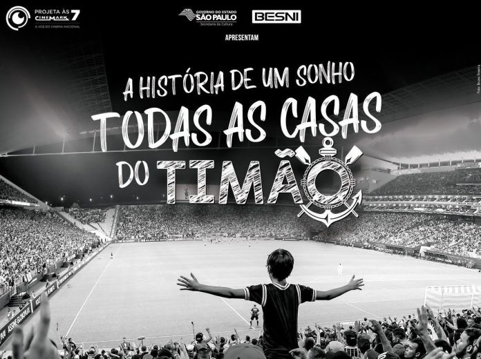 Cinemark de Campo Grande exibe documentário 'A História de Um Sonho – Todas as casas do Timão'