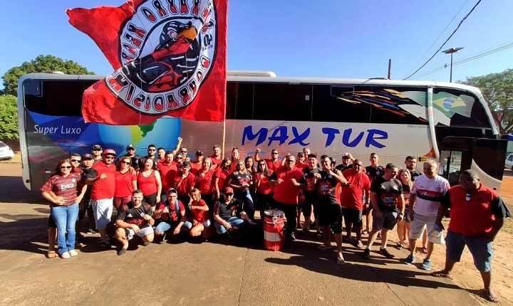 Flamenguistas de Dourados viajam ao RJ para 'Clássico das Multidões'