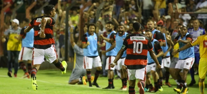 Águia Negra vence Sampaio Corrêa e avança na Copa do Brasil