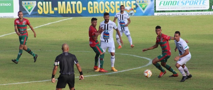 Operário vira diante do Cena e quebra tabu contra rival