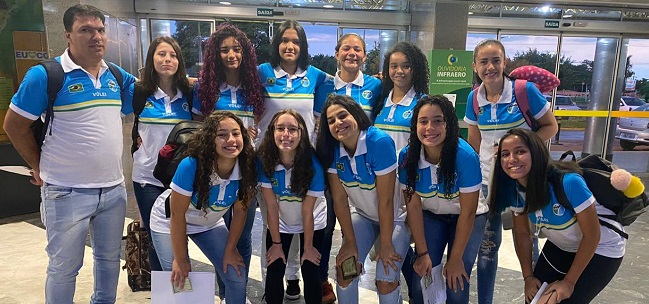 Seleção feminina de MS estreia hoje no Brasileiro de Voleibol Sub-18