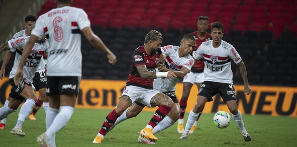 São Paulo e Flamengo definem uma vaga à semi da Copa do Brasil