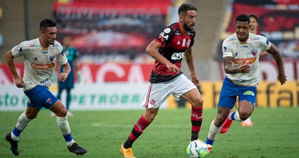 Fortaleza e Flamengo fazem seu último jogo em 2020