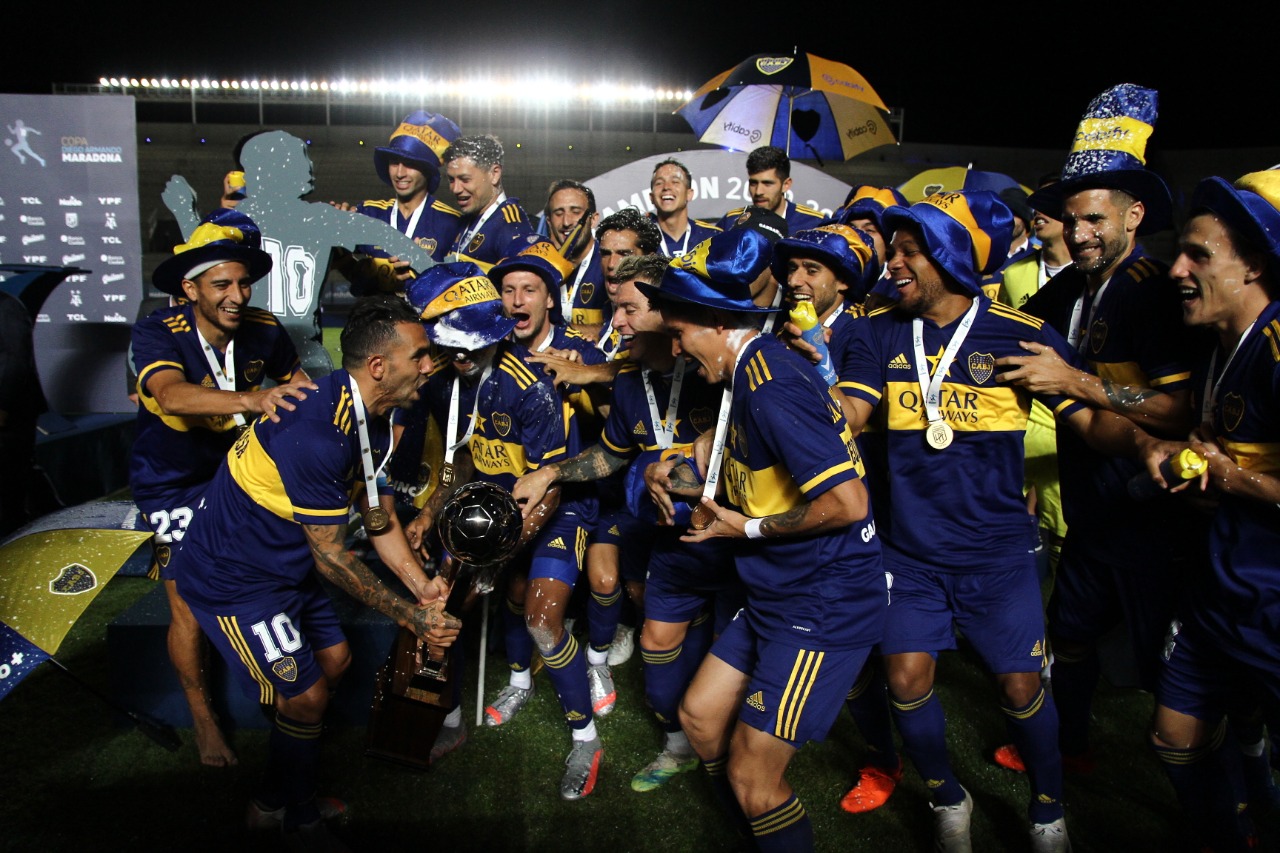 Boca Juniors é campeão da Copa Diego Armando Maradona
