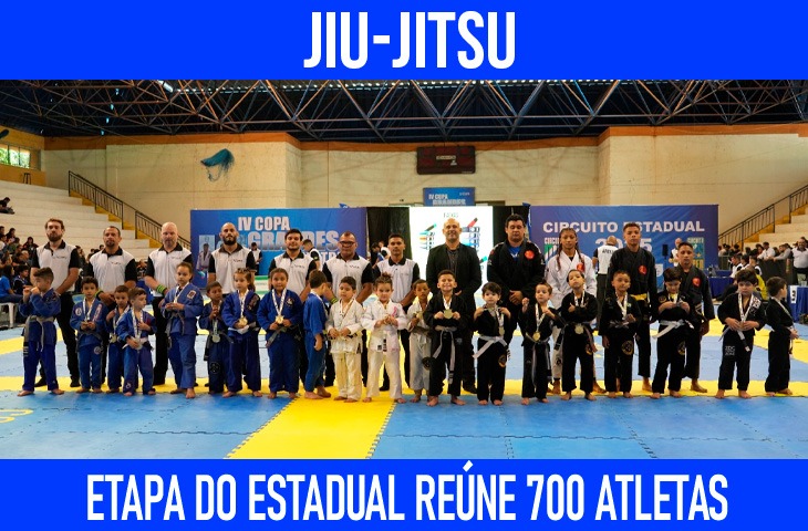 Etapa do Estadual de Jiu-jitsu reúne mais de 700 atletas em Campo Grande