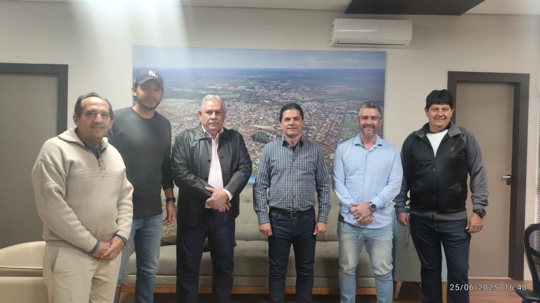 Presidente da FFMS visita Maracaju e reforça compromisso com clubes locais