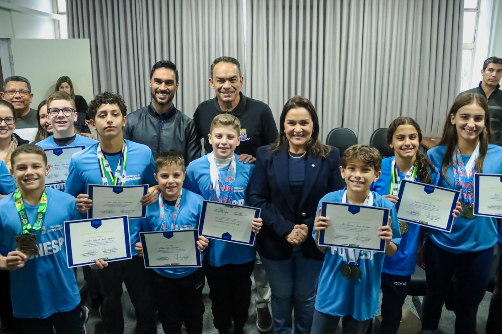 Atletas medalhistas celebram apoio da Prefeitura com destaque em competições