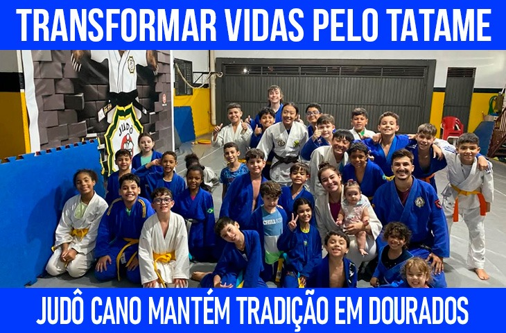 Transformar vidas pelo tatame: Judô Cano mantém tradição e propósito em Dourados