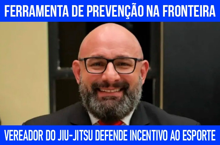 Vereador defende incentivo ao esporte como ferramenta de prevenção na fronteira