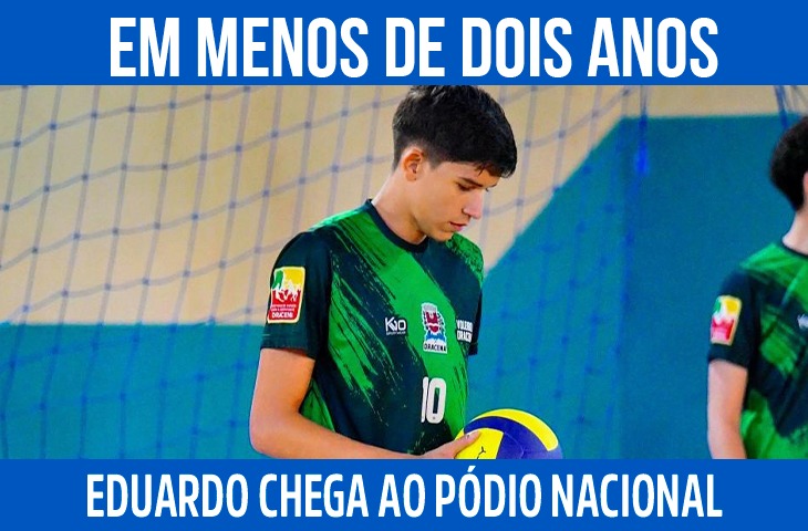 Em menos de dois anos, Eduardo chega ao...