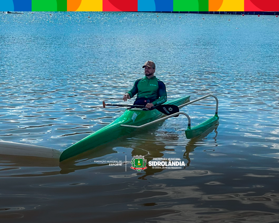 Atleta sidrolandense Alan Nantes conquista 2º lugar no Campeonato de Paracanoagem