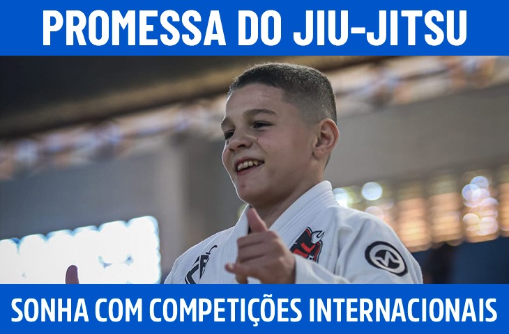 Matheus Eduardo, promessa do jiu-jitsu sul-mato-grossense, sonha com competições internacionais