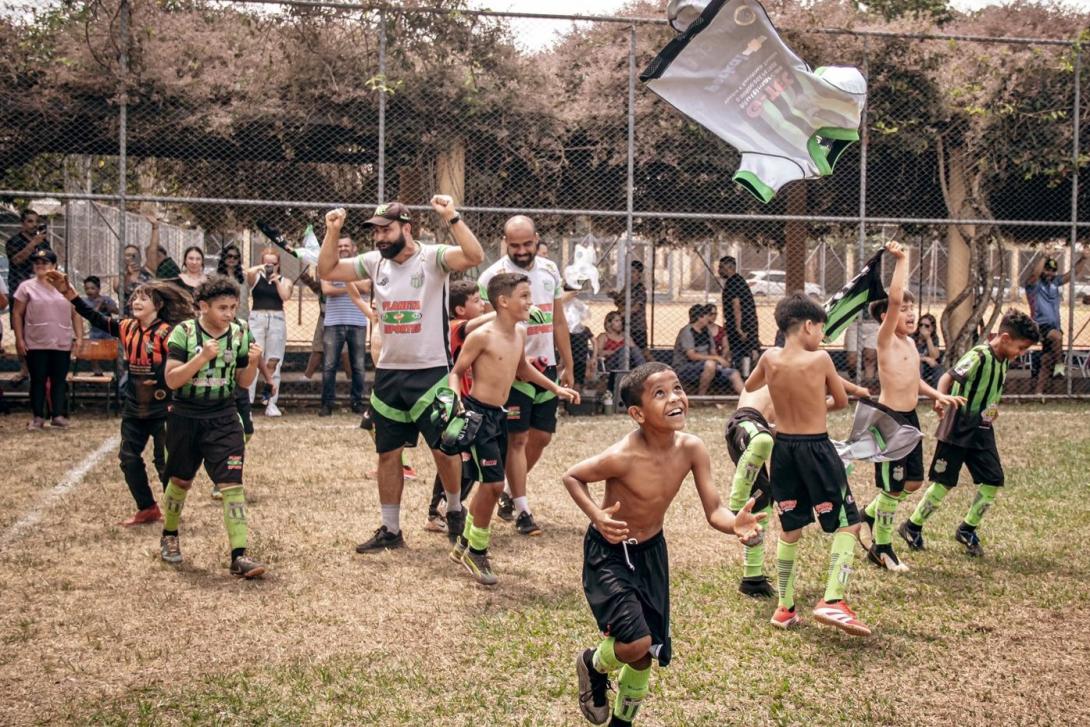 Quatro times disputam fase final do Festival de Futebol Sub-9 neste domingo