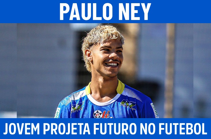 Paulo Ney, jovem atleta de Campo Grande, projeta futuro no futebol e compartilha trajetória de superação