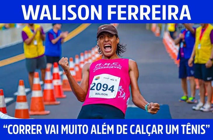 “Correr vai muito além de calçar um tênis”, diz tricampeão em Foz do Iguaçu