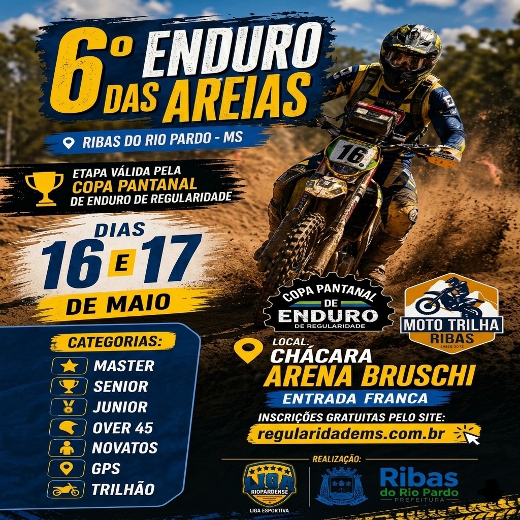 Enduro das Areias promete agitar Ribas d...