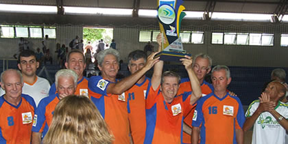 Aparecida do Taboado é campeã no vôlei dos Jogos da Melhor Idade