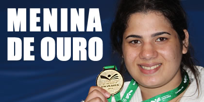Camila Gebara confirma favoritismo e conquista ouro no judô das OEs